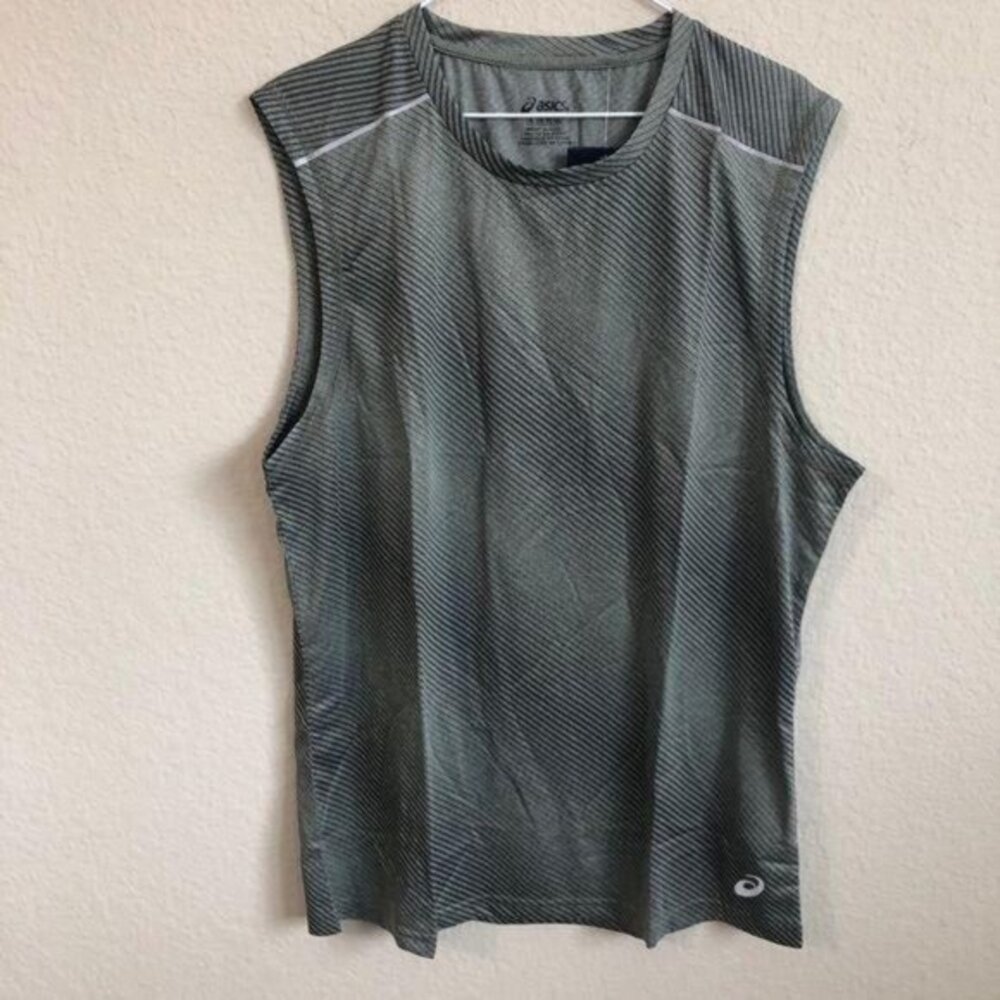 ASICS Warm Up Muscle Tank Top NWT